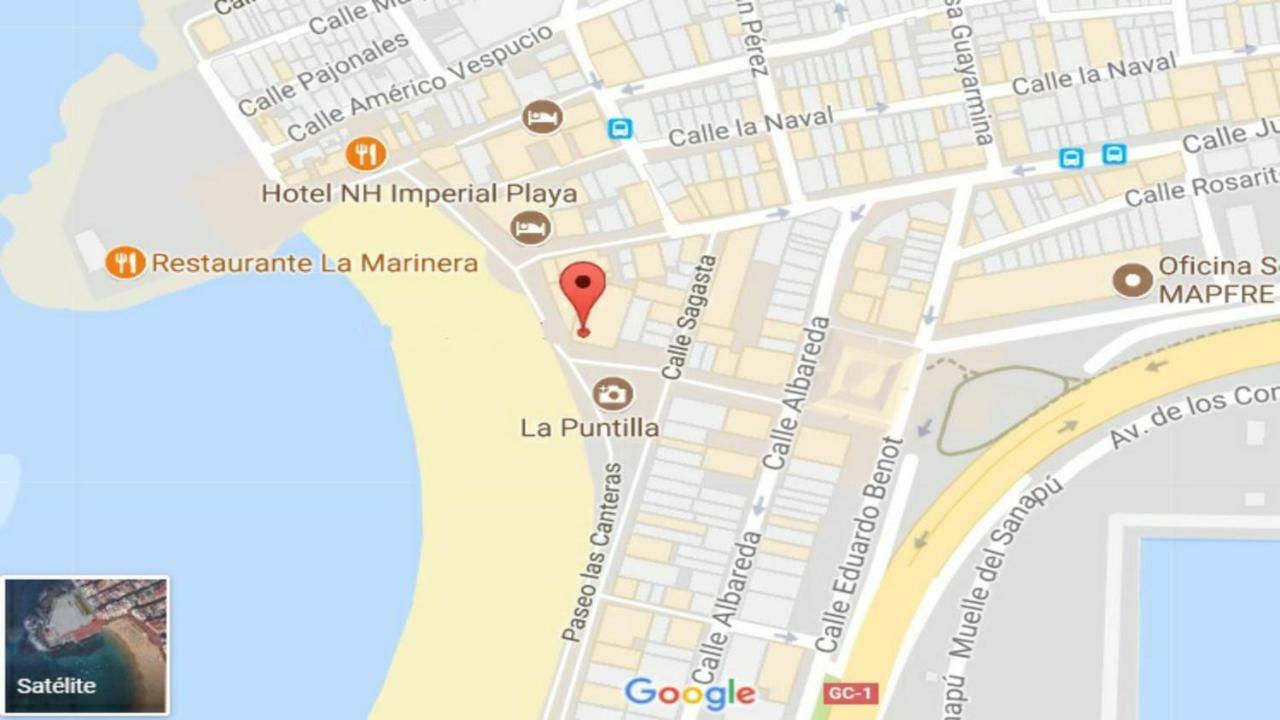 Leps Primera Linea Las Canteras Лас-Пальмас-де-Гран-Канария Экстерьер фото